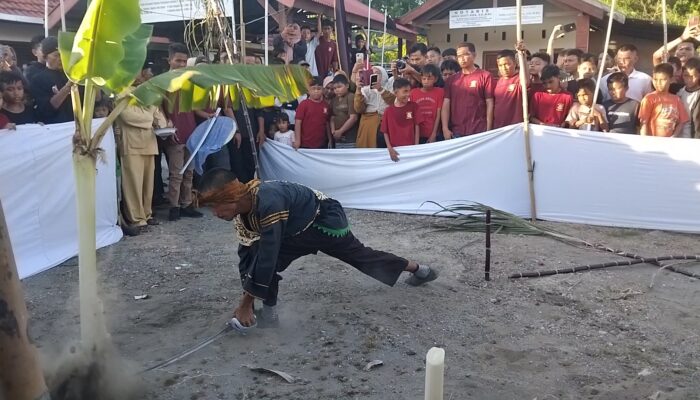 Prosesi Tabuik Manabang Batang Pisang Lambangkan Ketajaman Pedang Husain
