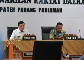 RAPBD-P 2025 Padang Pariaman Dibahas, Fraksi DPRD Minta Pemda Prioritaskan Layanan Dasar