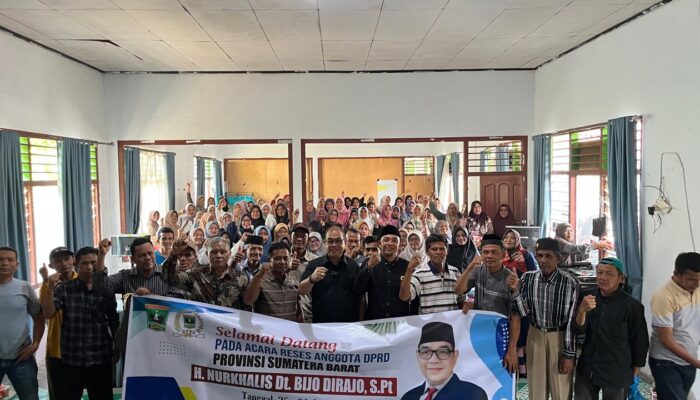 Reses di Limapuluh Kota, Nurkhalis Dt. Bijo Dirajo Serap Aspirasi Sektor Pertanian hingga UMKM