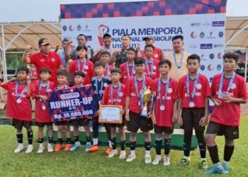 Padang Peduli FC U-12 Sabet Juara II Kejurnas Piala Menpora