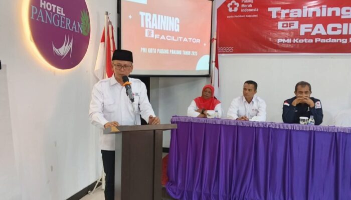 PMI Padang Panjang Jadi Pelopor Gelar ToF PMR Pertama di Sumbar