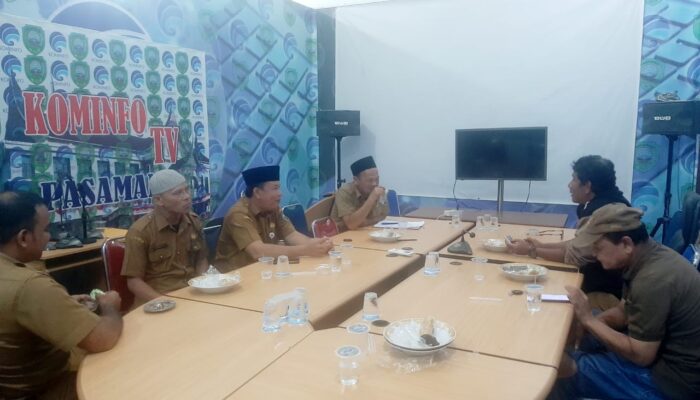 Jalin Silaturahmi, Harian Haluan Sambangi Diskominfo Kabupaten Pasaman