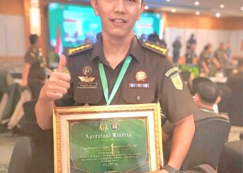 Kejati Sumbar Raih Penghargaan Capaian Kinerja Bidang Intelijen