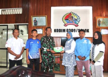Perdana, Dojang Taekwondo Kodim 0309 Solok Kirim Atlet ke Malaysia Open 2025