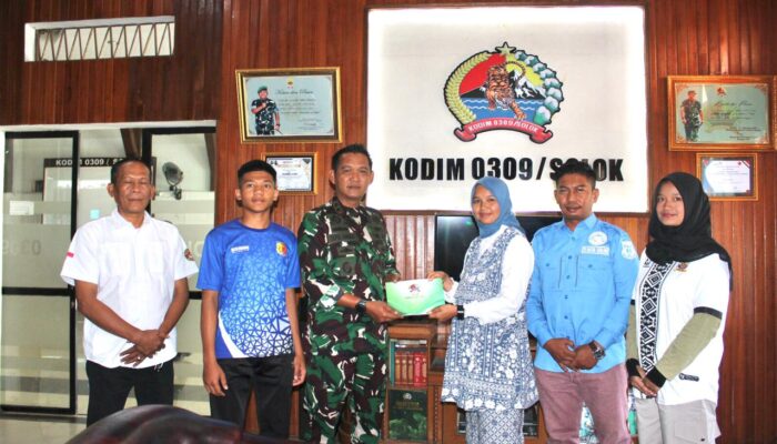 Perdana, Dojang Taekwondo Kodim 0309 Solok Kirim Atlet ke Malaysia Open 2025