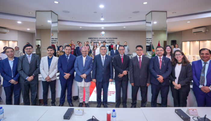 Kementerian ATR/BPN Terima Delegasi Nepal untuk Learning Exchange dalam Modernisasi Sektor Administrasi Pertanahan