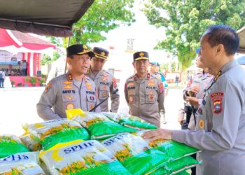 Kolaborasi dengan Bulog, Polda Sumbar Hadirkan Pangan Murah untuk Masyarakat