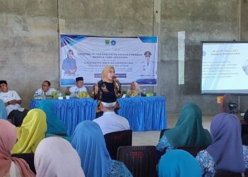 Pemnag III Koto Aua Malintang Gelar Pelatihan Peningkatan Kapasitas Kader PKK