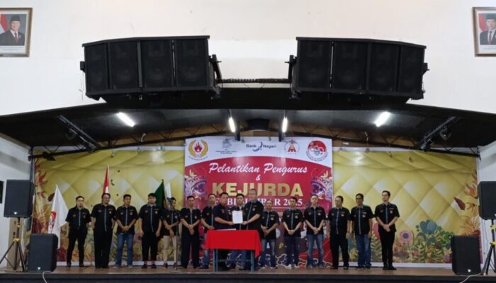 Pengurus FOBI Sumbar 2025-2029 Resmi Dilantik, Christian Rudi Kurniawan Jabat Ketua Umum