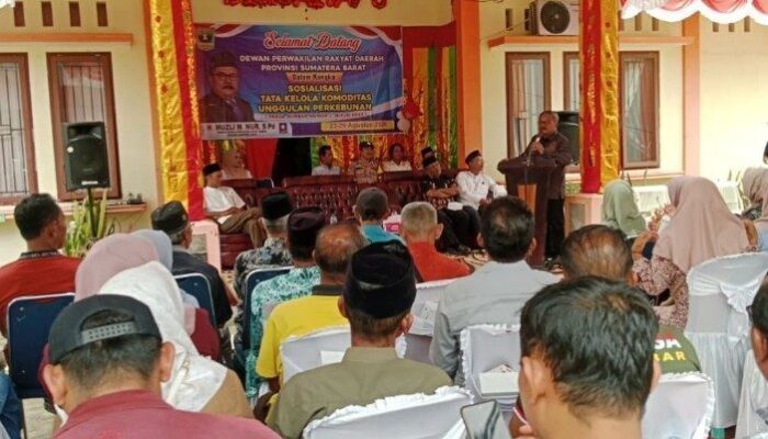 Sosialisasikan Perda No. 3 Tahun 2023, Muzli M. Nur Ajak Masyarakat Maksimalkan Lahan Tidur