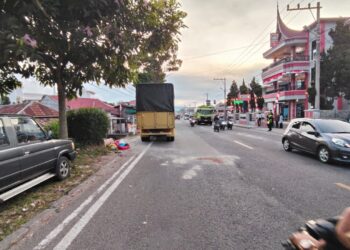 Kecelakaan Maut di Garegeh, Sopir Melarikan Diri