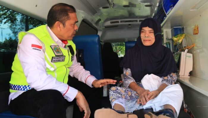 Satu Jemaah Padang, Mariatun Dipulangkan Setelah Dirawat Pasca Armuzna