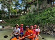 Wali Nagari Salayo dan Pokdarwis Susuri Sungai Batang Lembang untuk Rintis Wisata Air