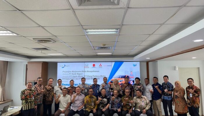Perluas Pasar Kredit Kendaraan Bermotor, Bank Nagari Gandeng 4 Dealer Besar