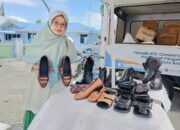 Sepatu Kulit Asli, Adel Shoes Hadir di Bazar Murah Kejati Sumbar