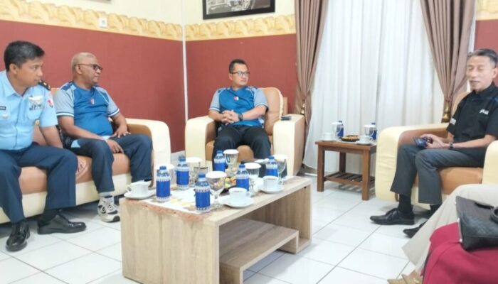 Haluan dan Lanud Sutan Sjahrir Perkuat Silaturahmi dan Sinergi