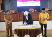 Bupati Dharmasraya Sampaikan Pendapat Akhir Ranperda RPJMD 2025–2029