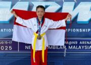 Kiyomi, Atlet Taekwondo Kabupaten Solok Raih Perunggu pada MBW Taekwondo Internasional Open 2025