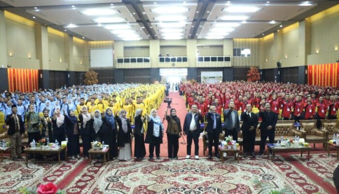 1.120 Mahasiswa Baru Ikuti PKKMB, UPGRISBA Siapkan Generasi Unggul Sambut Indonesia Emas 2045