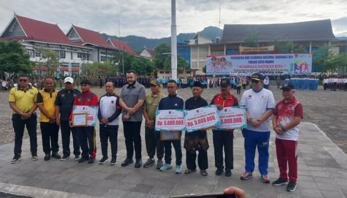Haornas 2025 di Padang, Wako Fadly Serukan Taman Olahraga di Setiap Kecamatan