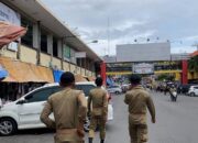 Satpol PP Padang Lakukan Pengawasan di Khawasan Pasar Raya