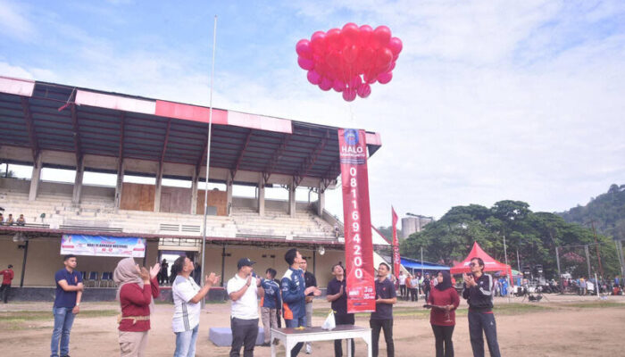 Hadiah Haornas untuk Warga, Pemko Sawahlunto Luncurkan “Halo Sawahlunto” Layanan Publik Terpadu