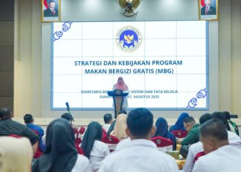 Pelaksanaan MBG di Dharmasraya Lamban, Baru Satu dari 28 Dapur SPPG yang Beroperasi