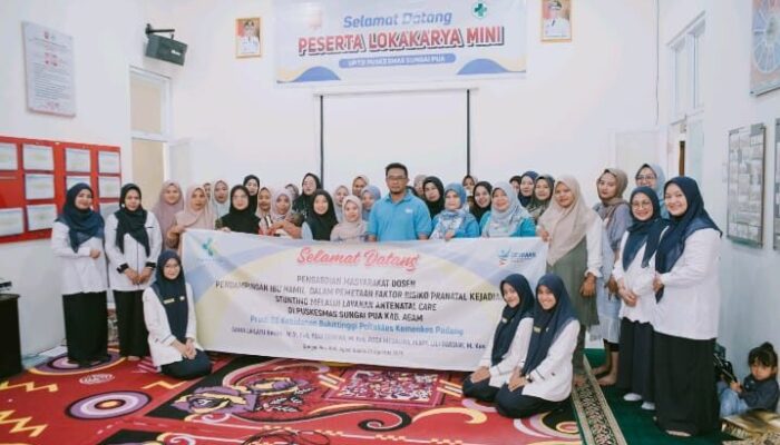 Dosen Prodi D3 Kebidanan Bukittinggi Beri Pendampingan Bagi Ibu Hamil di Puskesmas Sungai Pua Agam