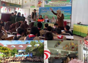 Dosen Poltekkes Kemenkes Padang Tanamkan Kesiapsiagaan Bencana Pada Anak Usia Sekolah di Painan