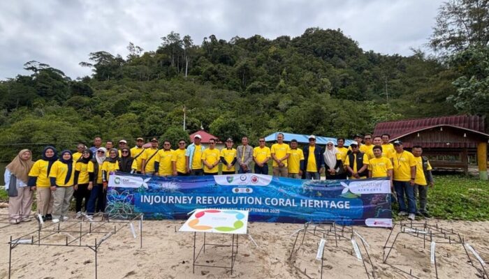 Selamatkan Laut Pessel, PT Angkasa Pura Indonesia BIM Laksanakan InJourney Reevolution Coral Heritage
