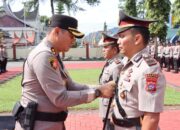 Kapolres Pasaman Serahterimakan Jabatan Kapolsek Lubuk Sikaping