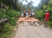 Jembatan Lagan Diperbaiki, Wali Nagari Silago Apresiasi Bupati Dharmasraya