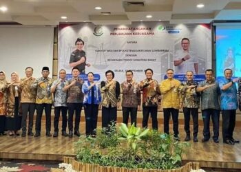 Teken MoU, BPJS Ketenagakerjaan – Kejati Cegah Ketidakpatuhan Regulasi Jaminan Sosial di Sumbar