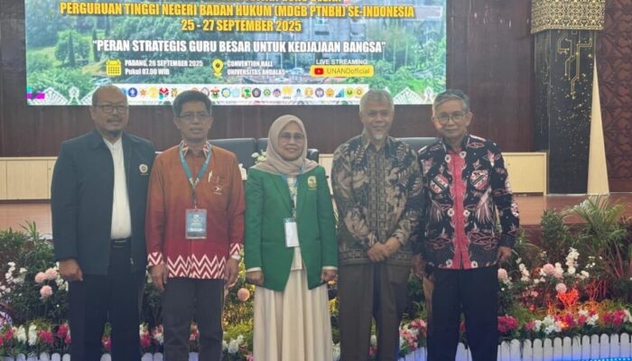 UNAND Himpun 150 Guru Besar PTNBH, Rumuskan Strategi Bangsa di Tengah Tantangan Global