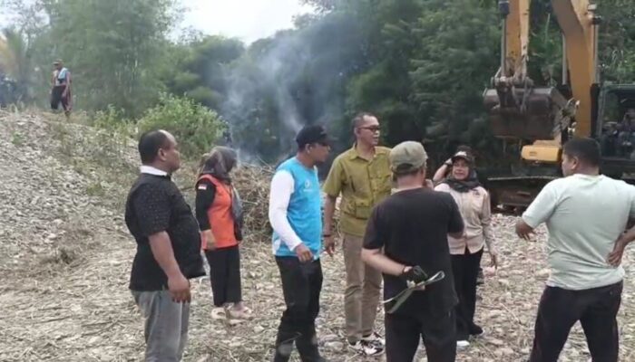 Langkah Nyata Mitigasi Bencana, Normalisasi Sungai Pakai Didukung Kajari Pasaman