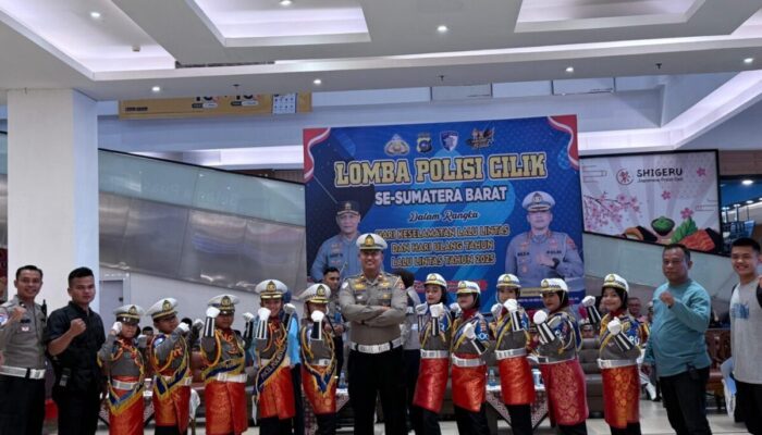 Pocil Binaan Polres Sijunjung Raih Juara 3 Lomba Polisi Cilik Sumbar