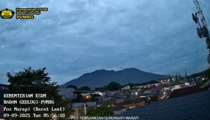 Gunung Marapi Masih Status Waspada, Letusan Bisa Terjadi Sewaktu-Waktu!