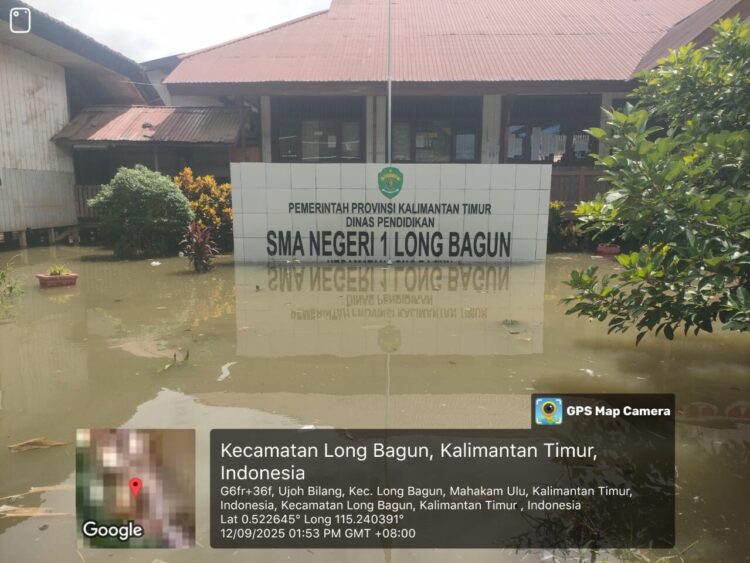 Kejadian banjir melanda wilayah Kabupaten Mahakam Ulu, Provinsi Kalimantan Timur, pada Kamis (11/9).
Sumber foto : BPBD Kabupaten Mahakam Ulu