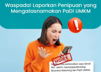 Waspada Penipuan Mengatasnamakan PaDi UMKM, Laporkan Aktivitas Mencurigakan