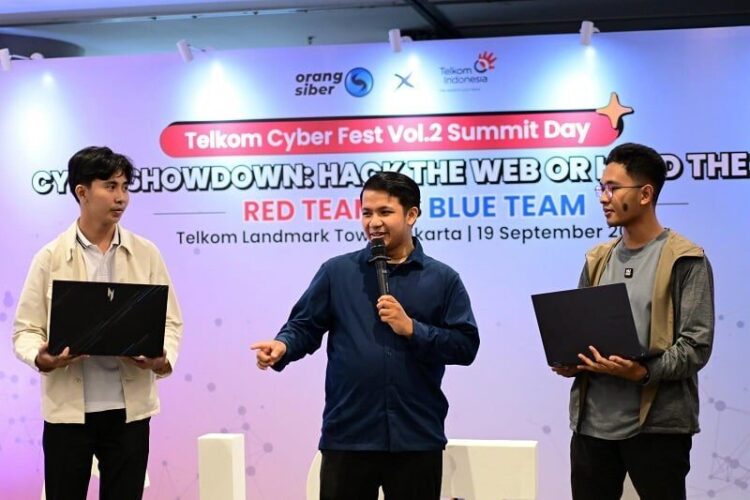 Telkom Cyberfest Vol.2: Cyber Showdown – Hack the Web or Hold the Line.