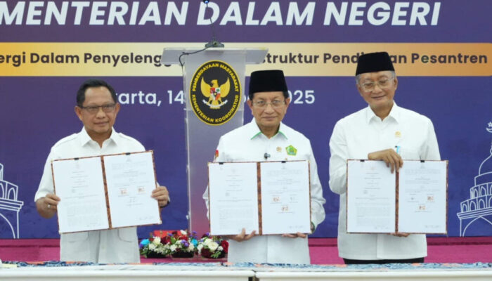 Tiga Kementerian Bersinergi Perkuat Infrastruktur Pesantren