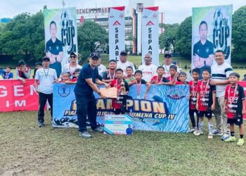 SB DSFA Dharmasraya Raih Runner-Up Turnamen Yeyen Tumena Cup IV