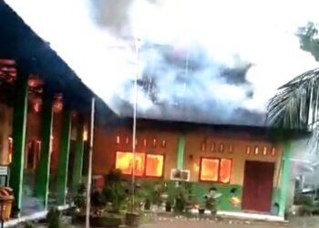 SDN 30 Kampung Dalam Hangus Terbakar, Kerugian Capai Rp1,2 Miliar