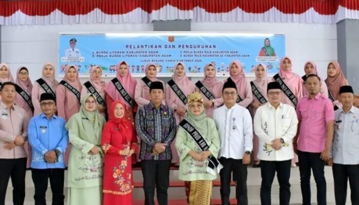 Bunda Literasi Penggerak Minat Baca Keluarga di Agam
