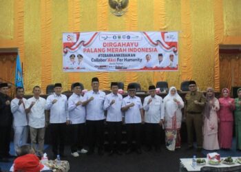 HUT ke-80 PMI, Bupati Pasbar Terima Kasih kepada Relawan Kemanusiaan