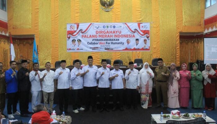HUT ke-80 PMI, Bupati Pasbar Terima Kasih kepada Relawan Kemanusiaan