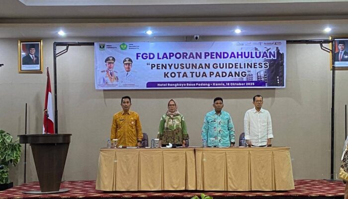 Kota Tua Padang Disiapkan jadi Destinasi Wisata Unggulan 2026