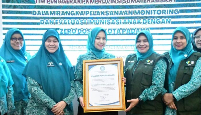 Monev Imunisasi Zero Dose, TP-PKK Pusat Apresiasi Kota Padang