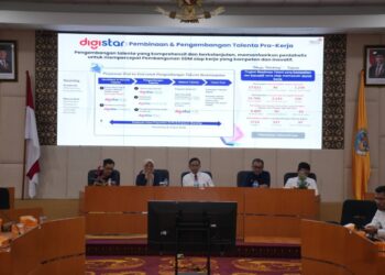 Mahasiswa UNP Antusias Gali Potensi Mengikuti Digistar Telkom