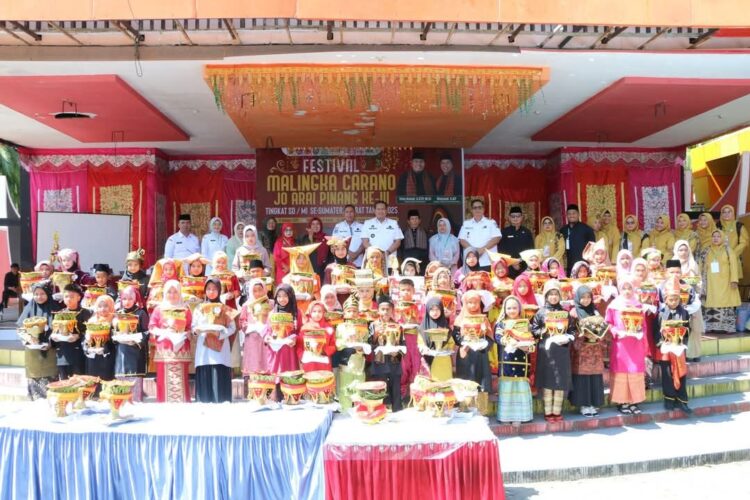 Festival Malingka Carano jo Arai Pinang ke-III Tingkat SD/MI se-Sumatera Barat. IST